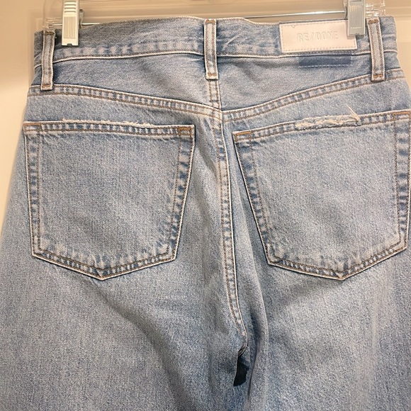 RE/DONE 90s High Rise Jeans size 27 NWOT - Picture 7 of 9